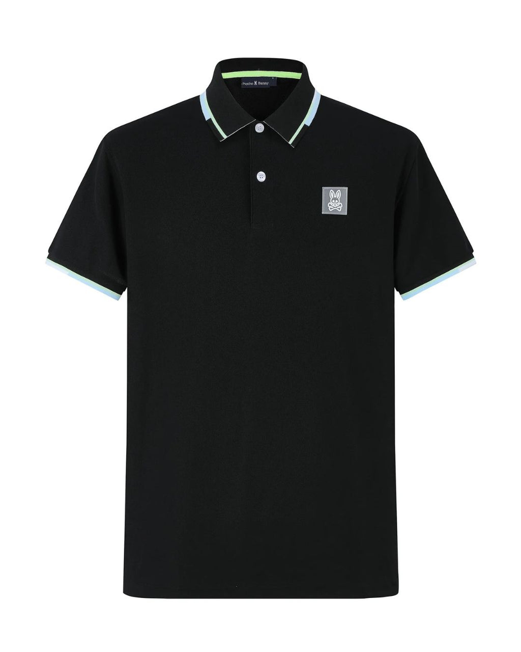 POLO SB NEGRA/VERDE