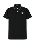 POLO SB NEGRA/VERDE