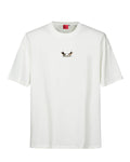 CAMISETA AVES OVERSIZE BLANCA