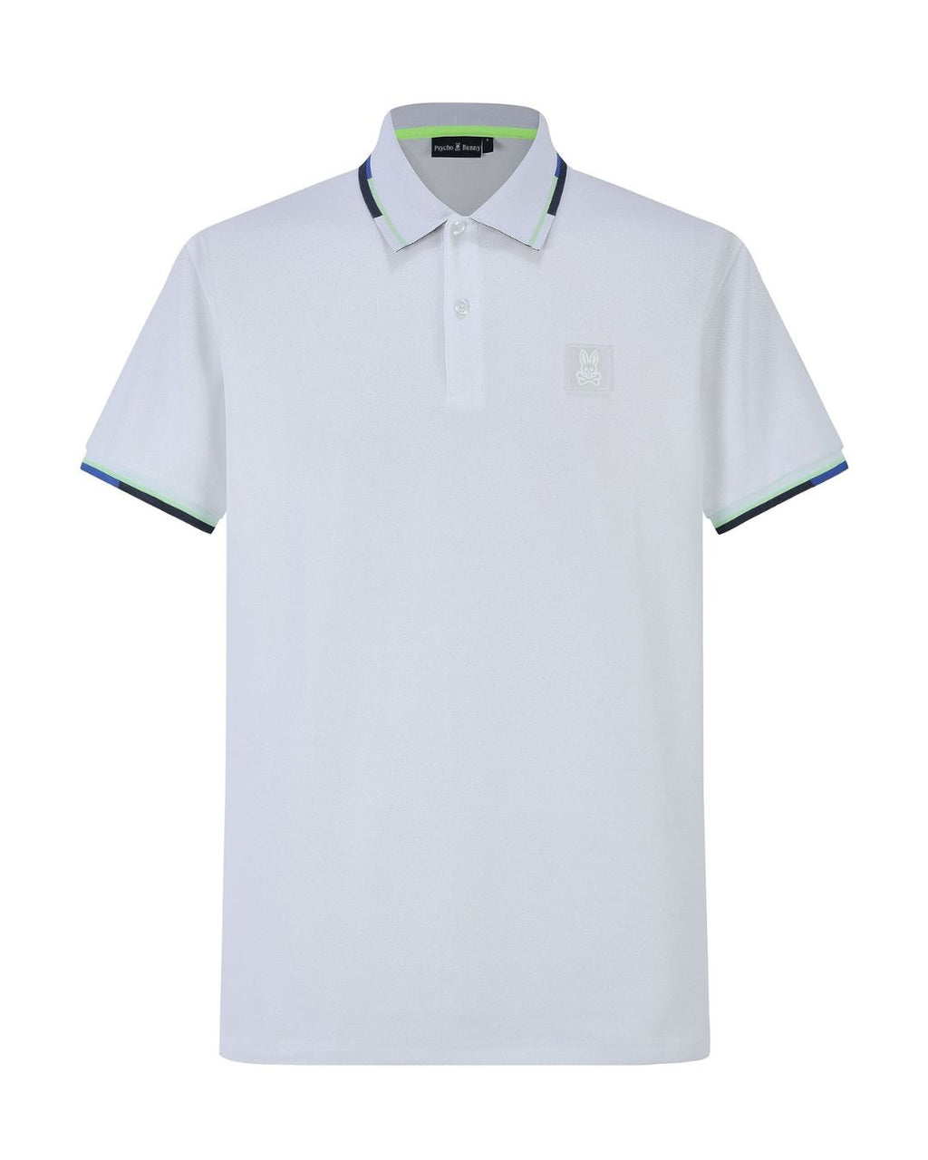 POLO SB BLANCO/VERDE