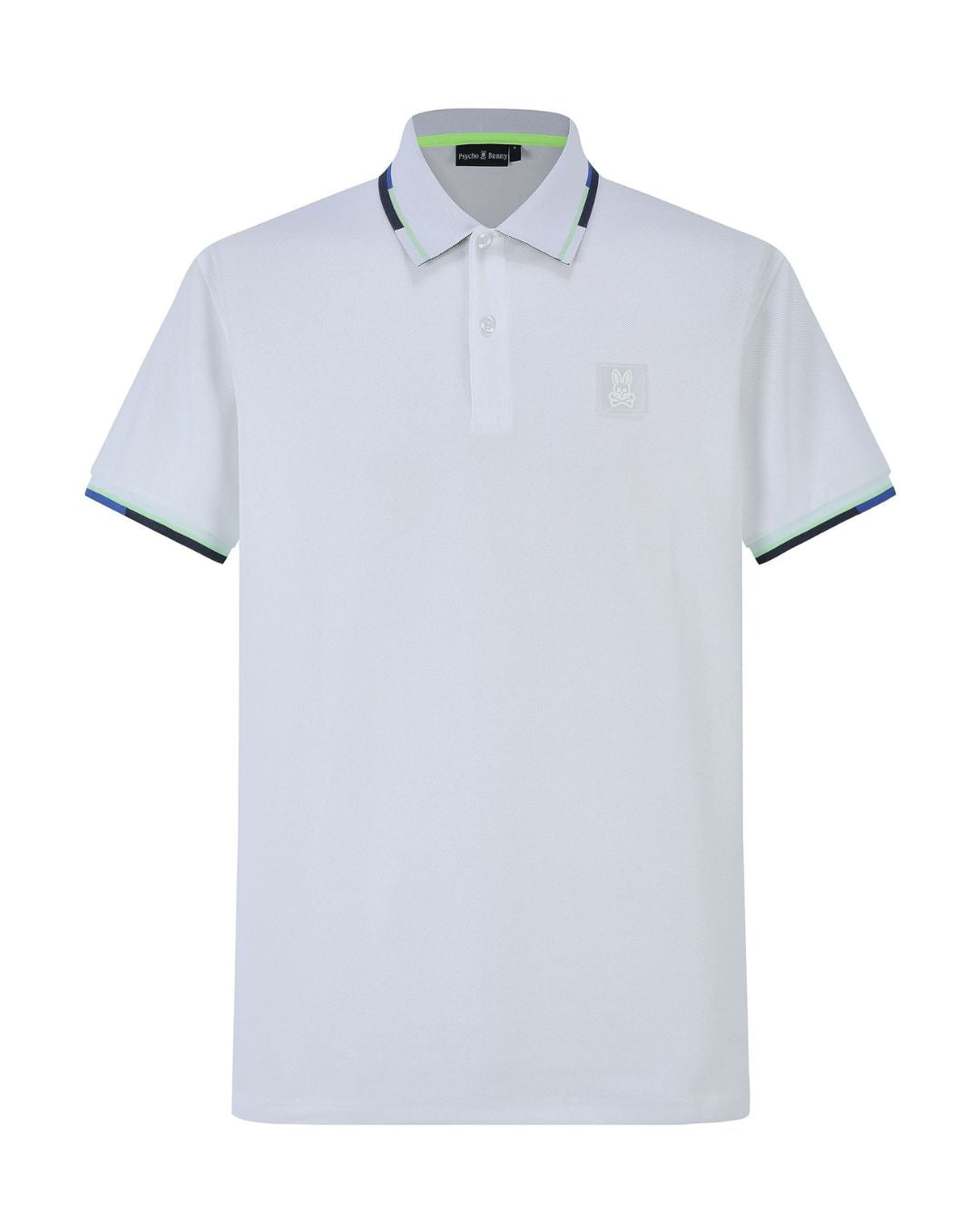 POLO SB BLANCO/VERDE