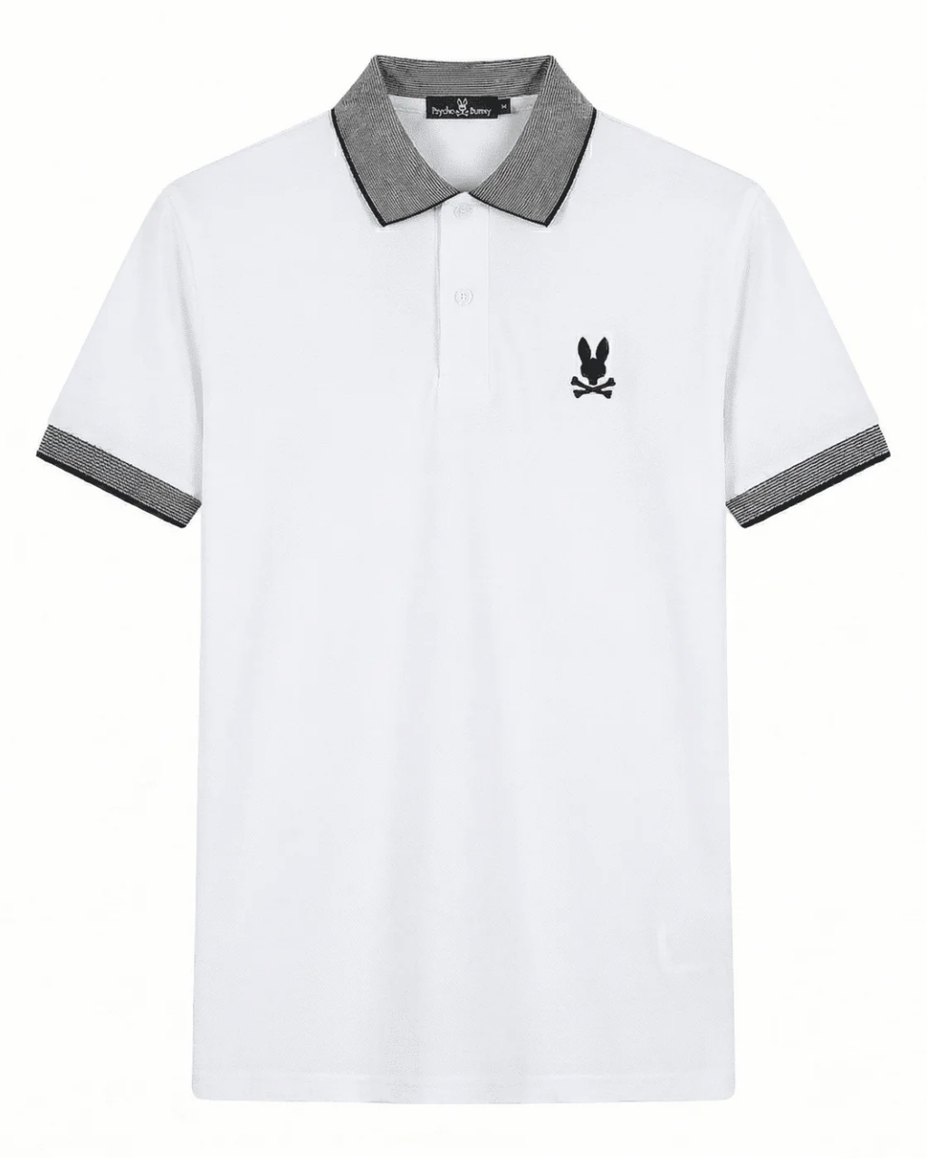 POLO SB BLANCO/GRIS
