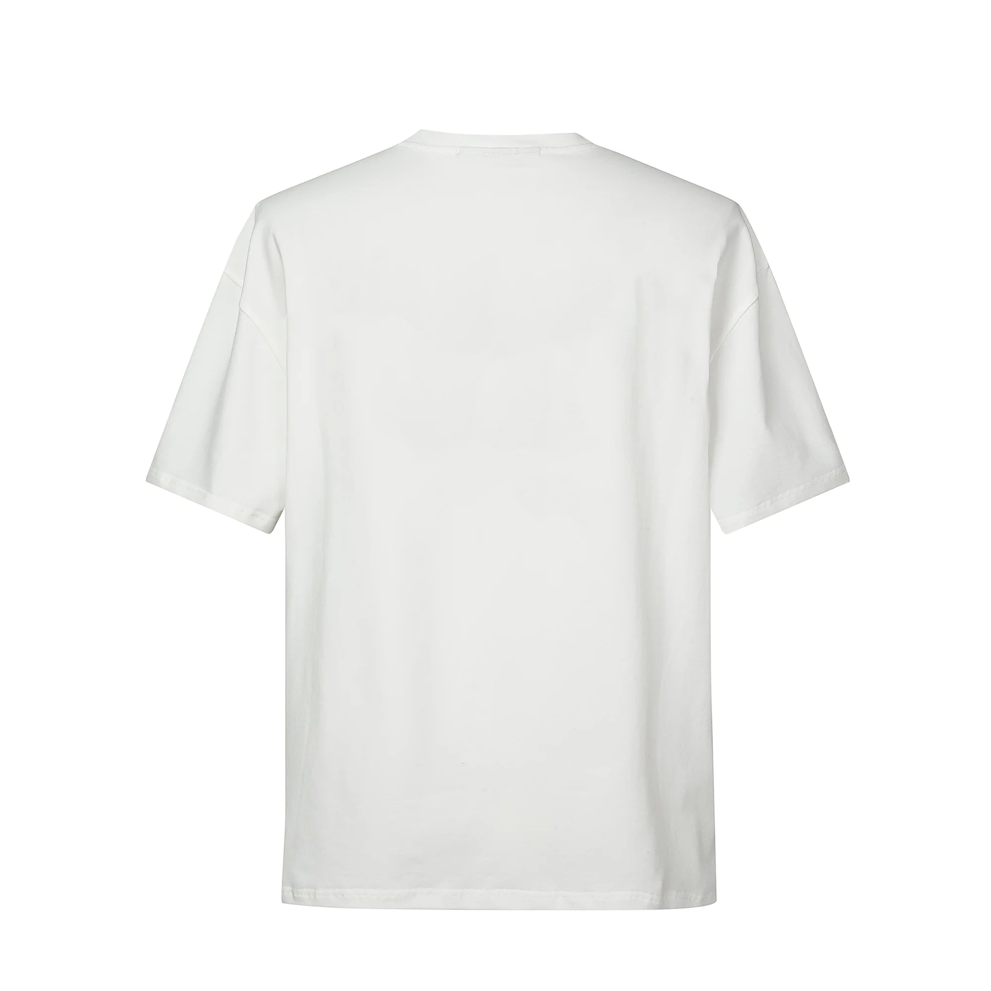 CAMISETA AVES OVERSIZE BLANCA