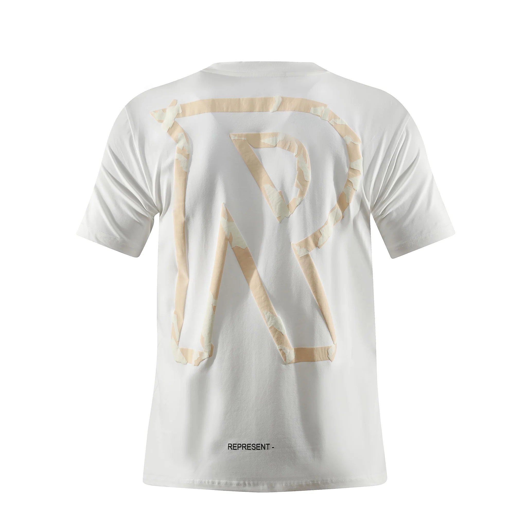 CAMISETA RT BLACA/BEIGE