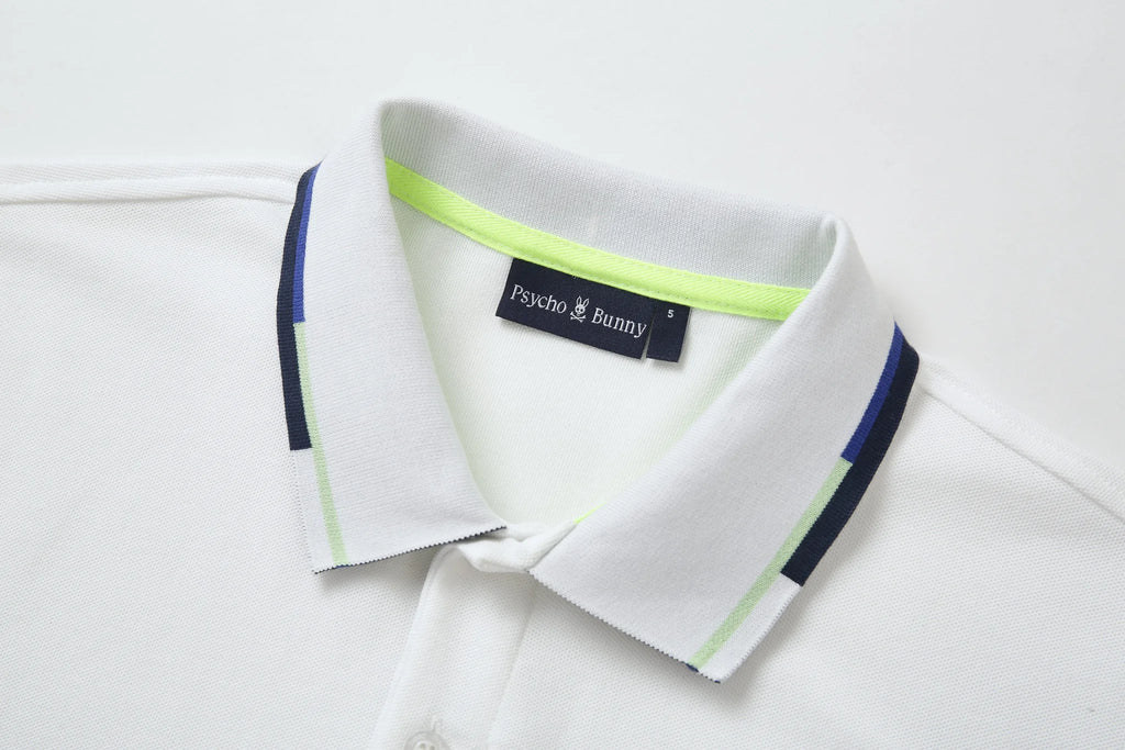 POLO SB BLANCO/VERDE