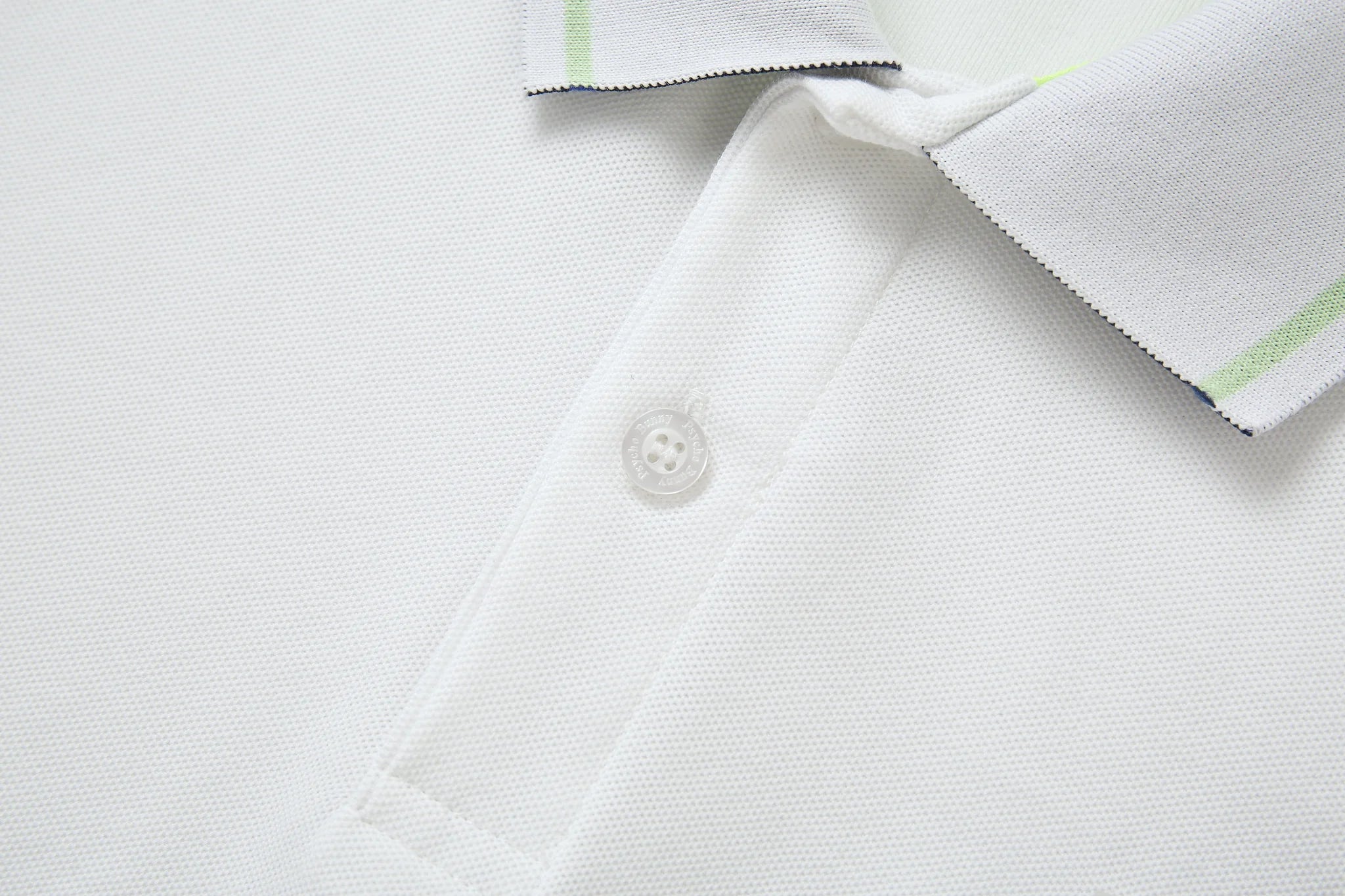 POLO SB BLANCO/VERDE