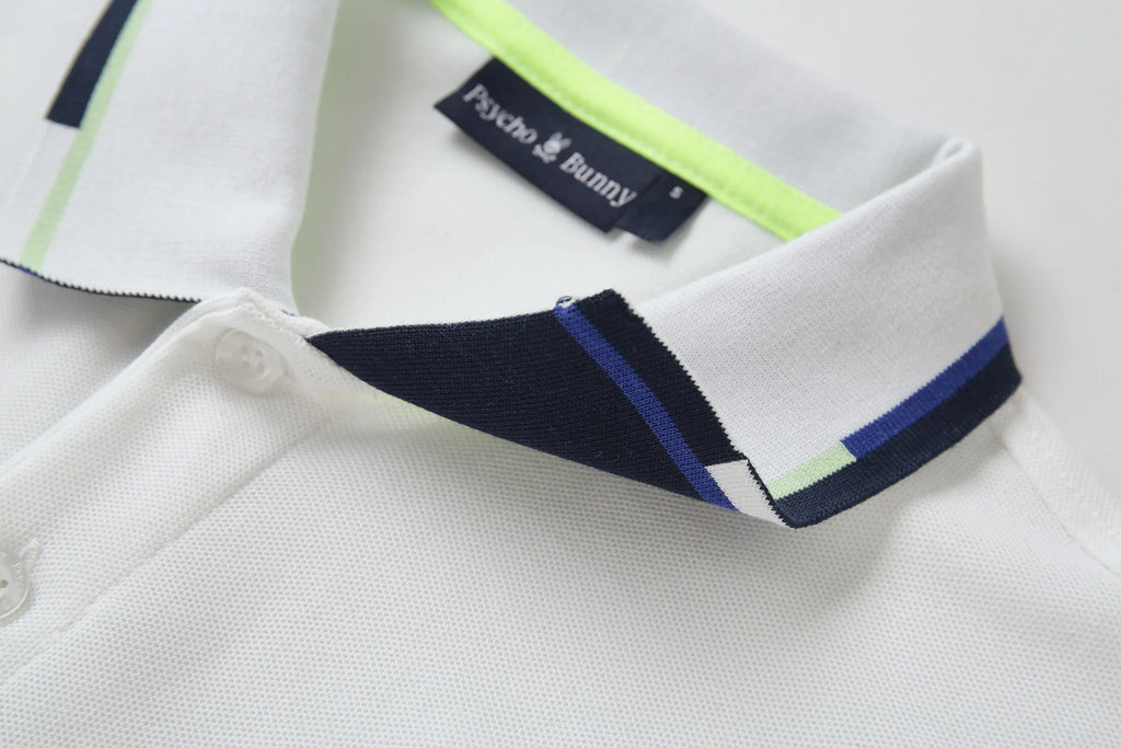 POLO SB BLANCO/VERDE